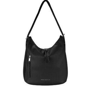 FRENCH CONNECTION thorn convertible slouchy bag - backpack in black